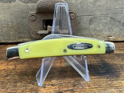 Camillus Yellow Jacket 2 Blade Half Congress 709 USA - Image 1 of 4