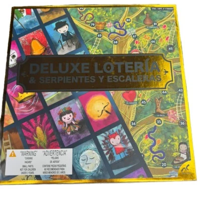 Juego de mesa Deluxe Lotería & Serpientes Y Esacaleras (Serpientes y Escaleras) Foto 1 de 4