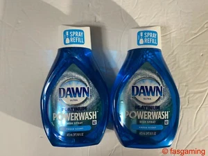 Dawn Platinum Powerwash Dish Spray Refills Fresh Scent 16 FL oz. PACK OF 2 - Picture 1 of 5