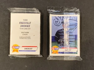 1993 Procards Knoxville Smokies Carlos Delgado Shawn Green Sealed Minor Team Set - Picture 1 of 2