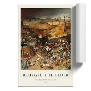 The Triumph Of Death By Pieter Bruegel The Elder Unframed Wall Art Poster Print - Picture 1 of 4