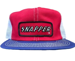 Vintage 80’s Snapper Lawn Mower Mesh Trucker Hat K Brand Made In The U.S.A - Bild 1 von 5