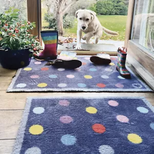 Hug Rug (Bright Spot 1) 65x85cm Dirt Trapper Door Mat & Machine Washable - Picture 1 of 3