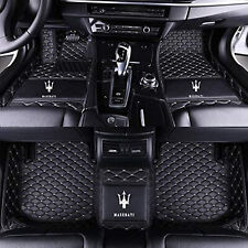 For Maserati Ghibli 2014-2024 Car Floor Mats Front & Rear Waterproof Carpets