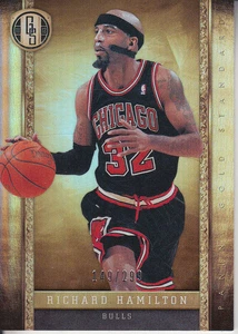 2011-12 Panini Gold Standard Chicago Bulls Basketball Card #159 Richard Hamilton - Picture 1 of 2