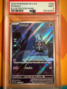 Duskull - 068/064 - Illustration Rare NM, English Pokemon Shrouded Fable PSA 9 - Picture 1 of 4