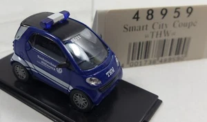 Busch 48959 Smart City cupé THW 1:87 H0 EMBALAJE ORIGINAL - Imagen 1 de 1