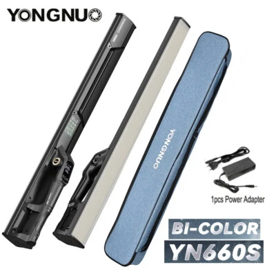 YONGNUO YN660S 3200K-5600K Led Video Light Continuous lighting APP Control Light - Image 1 of 4