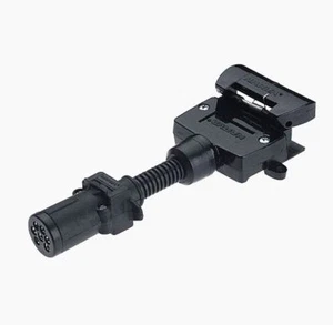 Narva 7 Pin Small Round Socket on Car to 7 Pin Flat Plug on Trailer 82215BL - Picture 1 of 1