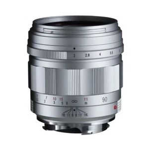 Voigtlander VM-Mount 90mm F2 APO-ULTRON, Silver *BRAND NEW* - Picture 1 of 3