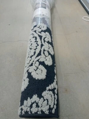 Juego de 3 alfombras Mohawk Milou 8X10 azul marino/gris patrón geométrico  Foto 1 de 4