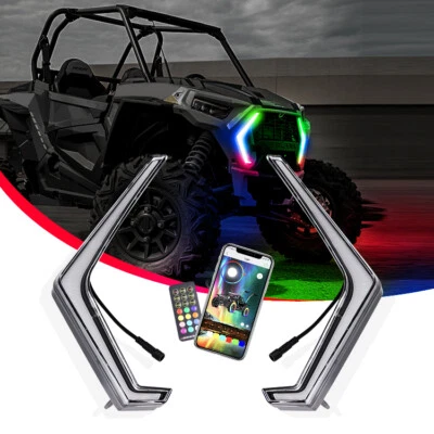 LED Turn Signal Light RGB Fang Accent Light For 19+ Polaris RZR XP 1000/Turbo 4 - Image 1 of 4