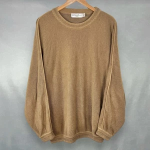 St Croix Knits Cotton Blend Oversized Jumper Mens L - Picture 1 of 6