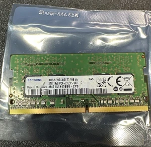Samsung 8GB DDR4 PC4-17000 1Rx8 SO-DIMM Laptop RAM M471A1K43BB0-CPB - Picture 1 of 4