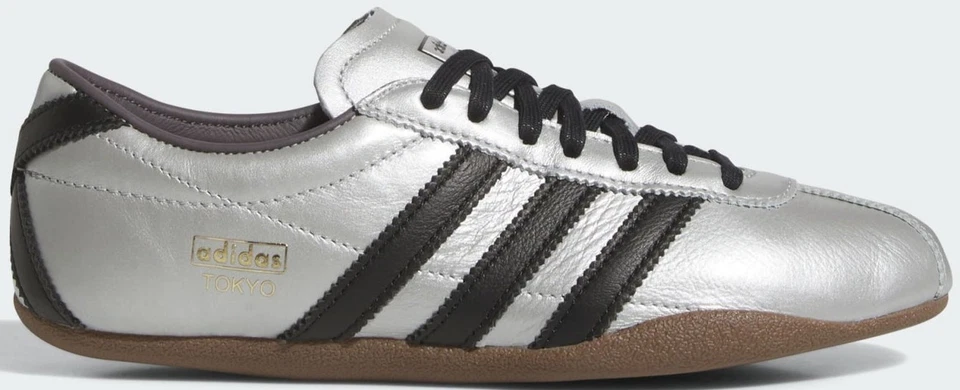 Size 8 - Adidas Tokyo Silver Metallic W