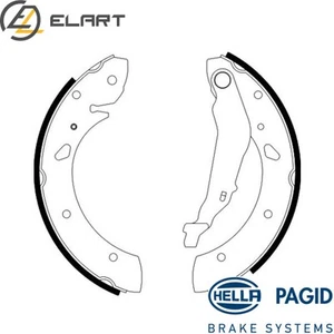 BRAKE SHOE SET 8DB 355 001-761 FOR TOYOTA AVENSIS/Liftback 4A-FE3ZZ-FE 1.6L 4cyl - Picture 1 of 6