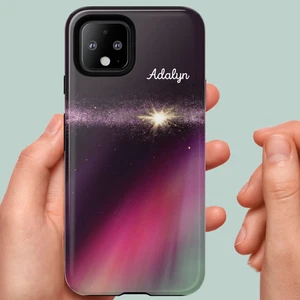 SHSD Tough Phone Case Apple iphone Galaxy Pixel, Aurora Borealis Northern Lights - Picture 1 of 217