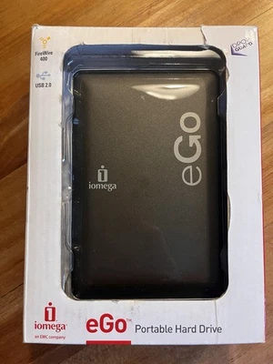 Iomega Externe FestplatteeGo USB 2.0 FireWire 400 Mac/Pc - Bild 1 von 4