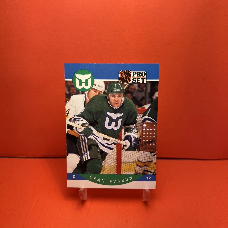 1990-91 Pro Set Dean Evason #103 EX🦄 - Image 1 of 2