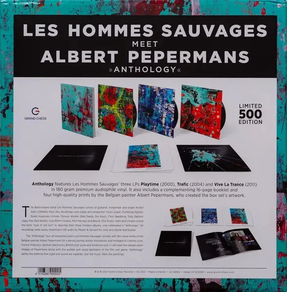 Les Hommes Sauvages Meet Albert Pepermans »Anthology« NEAR MINT Vinyl LP-Box - Bild 1 von 1