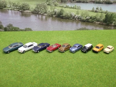 Wiking etc H0 PKW Konvolut 9 Stk (VR) D0384 - Bild 1 von 4