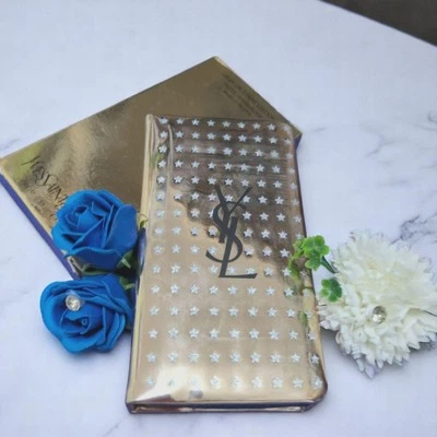 Yves Saint Laurent Eyeshadow Palette Gray Purple Pink with Mirror - Image 1 of 3