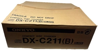 Vintage Onkyo DX-C211 CD Player 6 Disc Carousel Changer No Remote NEW & TESTED - Image 1 of 3