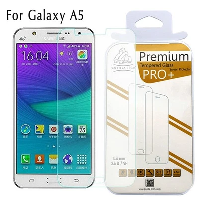 Galaxy A5 Screen Protector Tempered Glass LCD 100% Genuine Gorilla for Samsung - Image 1 of 4