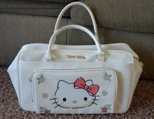 Bolso de viaje Hello Kitty Weekender para pasar la noche equipaje imitación cuero Primark - Imagen 1 de 12