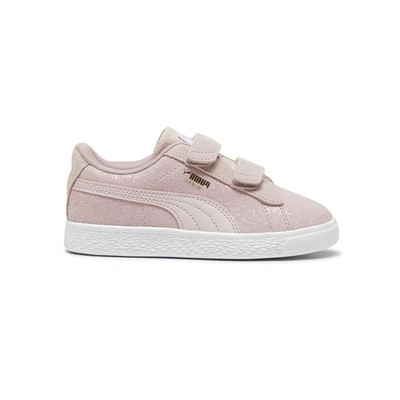Zapatillas informales de gamuza PUMA clásicas Lf guepardo sin cordones para niñas pequeñas rosas Foto 1 de 4