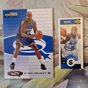 Set 2 Cards Upper Deck ๐ฎ๐น๐บ๐ฒ NBA 1997 - DENNIS "3D" SCOTT - Foto 1 di 2