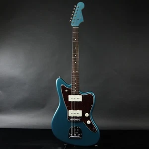 Fender MIJ FSR Hybrid II Jazzmaster Satin Ocean Turquoise Metallic SN JD25016364 - Picture 1 of 10