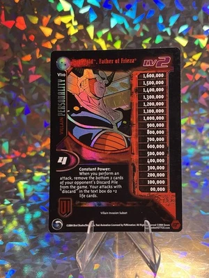 Dbz Dragon Ball Z GT Ccg king cold Father Of Frieza Villian Invasion Promo  VI10 - Image 1 of 3