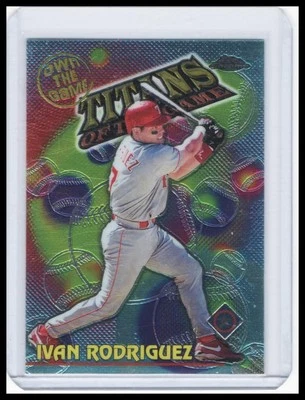 2000 Topps Chrome - Ivan Rodriguez - Own the Game - Image 1 of 2