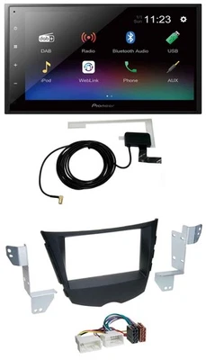Pioneer DAB MP3 Bluetooth 2DIN USB Autoradio für Hyundai Veloster FS ab 2011 - Bild 1 von 4