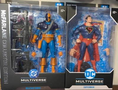 Deathstroke & Superman DC McFarlane Edición Coleccionista Onda 12 #46 The Terminator Foto 1 de 4