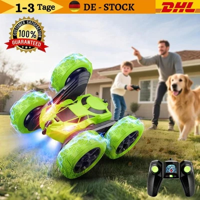 RC-Auto Ferngesteuertes mit Fernbedienung Offroad-Spielzeugauto 360° drehbare - Bild 1 von 4