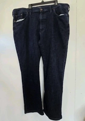 Lucky Brand Jeans Mens 46x30 Blue Athletic Fit 2 Way Stretch Denim Comfort Pants - Image 1 of 4