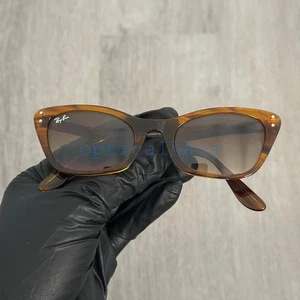 NEU Ray-Ban RB2299 Lady Burbank Damen Cat Eye Sonnenbrille 52 mm braune/braune Gläser - Bild 1 von 5
