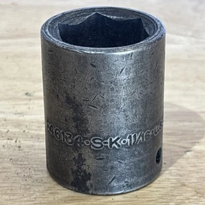SK Tools 1-1/16" Shallow Impact Socket 1/2" Drive 6 Point S-K 46134 USA - Picture 1 of 6