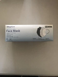MagiCare Face Mask 3 Ply 50 Pcs Sealed Brand New - Picture 1 of 2