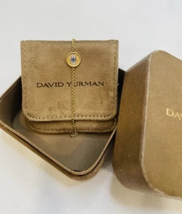 David Yurman Evil Eye 18K Yellow Gold with Pavé Sapphires and Diamonds - Picture 1 of 15