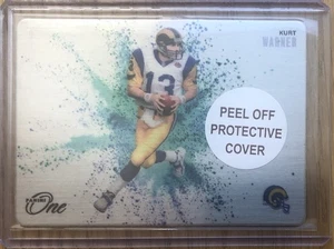 2024 Panini One .. KURT WARNER .. Color Blast .. SSP Case Hit .. Rams - Bild 1 von 2