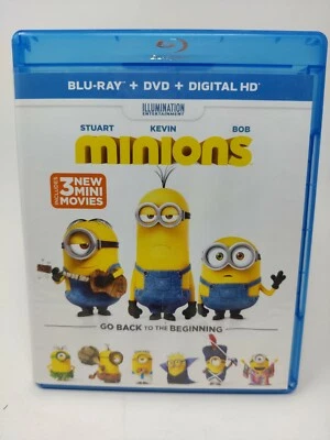 Minions - (Blu-ray/DVD, 2016, 2-Disc Set) - Sandra Bullock - Jon Hamm - Image 1 of 3