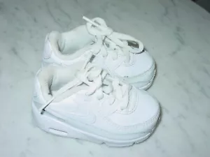 2021 Nike Air Max 90 LTR White CD6868-100 Toddler Running Shoes! Size 5C - Picture 1 of 14