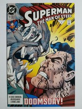 Superman The Man of Steel (1991) #19 - Very Fine - Doomsday, Death of Superman