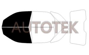 PreCut Film Front Two Door Windows Any Tint Shade For Buick Rendezvous 2002-2007 - Picture 1 of 6