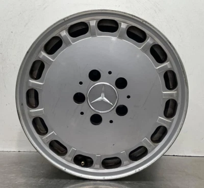 1989 Mercedes 560SL OEM Rim Factory Wheel 15" X 7" 15 Hole Spoke Scuffs 87 89 - Image 1 of 4
