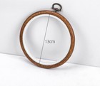 New Cross Stitch Embroidery Hoops Wooden Plastic Frame Ring Sewing Accessories