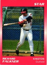 1989 Star Minor League Rick Falkner #75 exMt